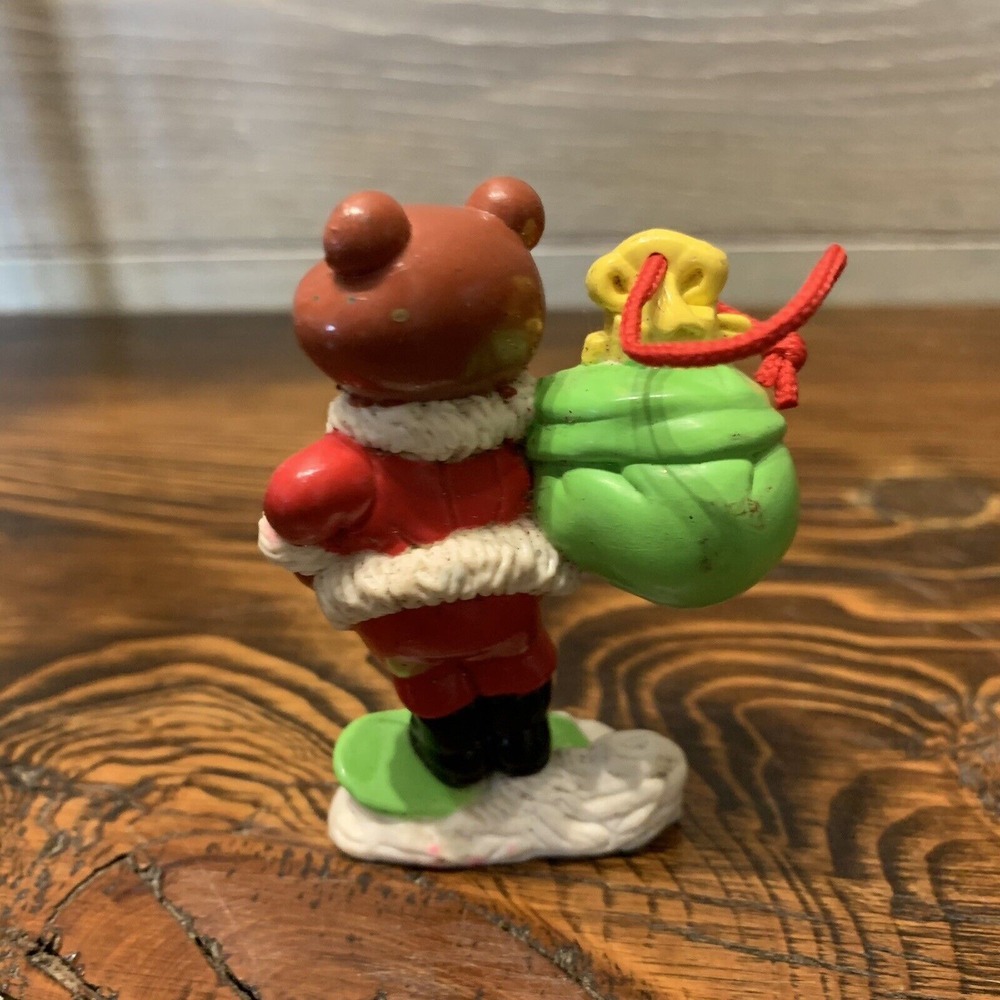 CHRISTMAS ORNAMENT SUGAR BEAR VINTAGE 1993 Post Golden Crisp‎ Cereal - Picture 3 of 5